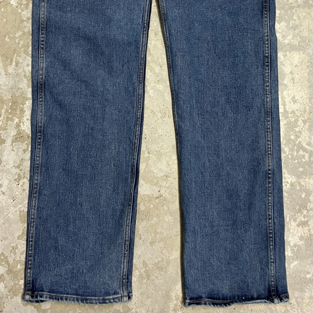 Levis Men's Workwear Fit Jeans Mens 36x34 Blue Straight Leg Medium Wash Denim